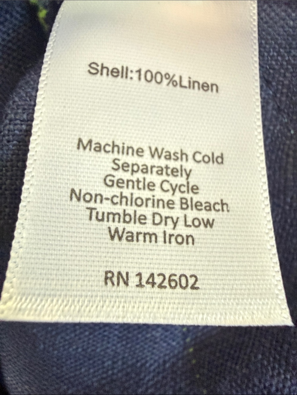 Sail to Sable Linen Tunic Size S NWT - Picture 7 of 7